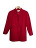 Kristen Blake 82% Wool 18% Nylon 100% Acetate Solid Red Jacket Size P (petite) - photo 1