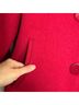 Kristen Blake 82% Wool 18% Nylon 100% Acetate Solid Red Jacket Size P (petite) - photo 5