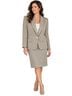 Chaus 100% Silk 100% Acetate Solid Gray Blazer Size 14 - photo 1