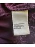Talbots 100% Cotton Floral Purple Blazer Size 16 - photo 4