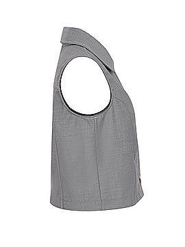 RIVIR Sleeveless Button-Down Shirt (view 2)