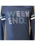 Chaser Glitter Weekend Sweatshirt Long Sleeve Top - photo 5