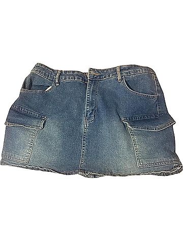 Love Culture Denim Skirt (view 1)
