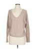 BCBGMAXAZRIA Metallic Tan Bcbgmaxazria Wool Pullover Sweater Size L - photo 1