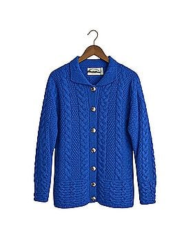 Aran Crafts Wool Cardigan (view 2)
