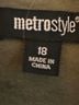 Metrostyle 98% Cotton 2% Spandex 100% Polyester Green Jacket Size 18 - photo 3