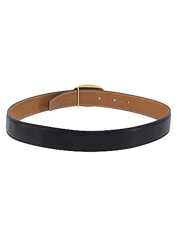 Hermès Chaine D'ancre Belt Leather Gold Leather Belts Accessory (view 2)