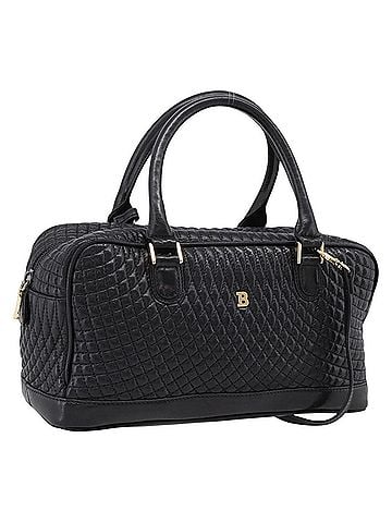 Bally Handbag Leather Black Leather Handbag (view 1)