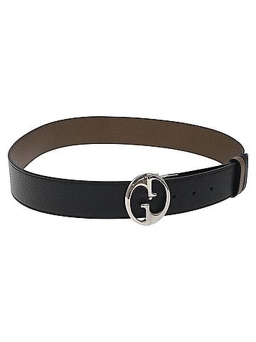 Gucci 1973 Reversible Belt (Outlet) Leather Black Leather Belts Accessory (view 1)
