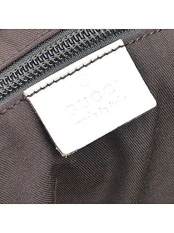 Gucci Belted Gg Canvas With Perforated Leather Beige Canvas Tote Bag Bag (view 2)