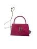 Bebe B Pink Leather Clutch One size - photo 1