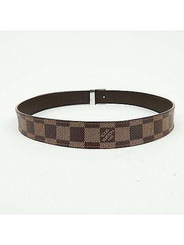 Louis Vuitton Ceinture Carre Belt Damier Brown Canvas Belts Accessory (view 2)
