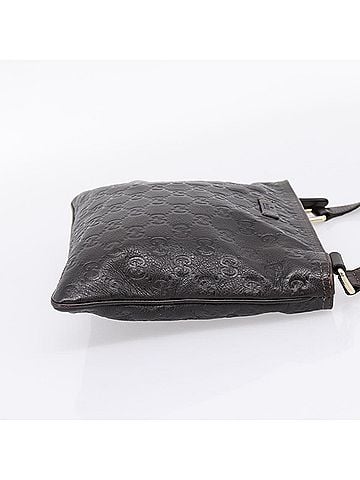 Gucci Crossbody ssima Leather Brown Leather Crossbody Bag Bag (view 2)