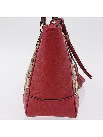 Gucci Bree Convertible Gg Canvas With Leather Beige Canvas Tote Bag Bag (view 2)