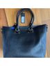 Prune 100% Leather Black Blue Leather Shoulder Bag One size - photo 6