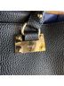 Prune 100% Leather Black Blue Leather Shoulder Bag One size - photo 7