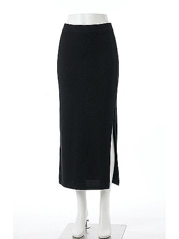 Z Supply Ainslie Midi Skirt in Black (view 1)