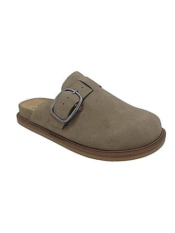 Jellypop Women's Palmer Clogs in Taupe Gray (view 2)