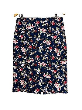 Philosophy Floral Navy Slip Skirt Casual Skirt (view 1)