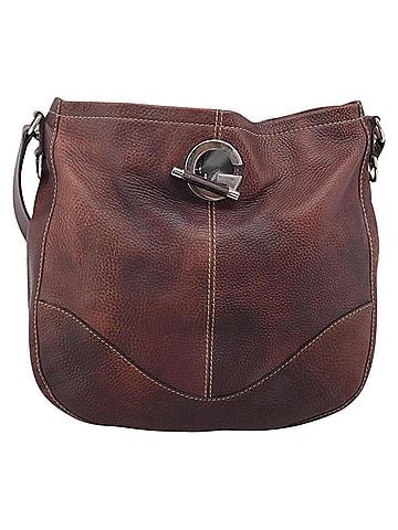 Gucci Charlotte Leather Brown Leather Tote Bag Bag (view 1)