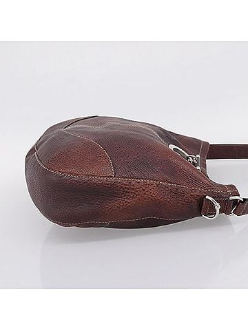Gucci Charlotte Leather Brown Leather Tote Bag Bag (view 2)