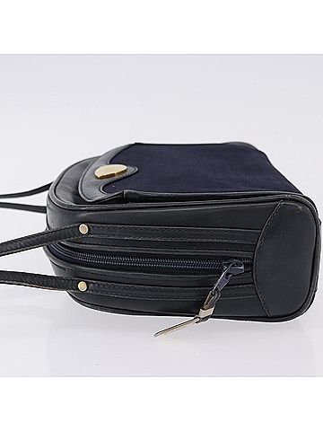 Gucci Micro Gg Canvas Canvas Navy Canvas Shoulder Bag Bag (view 2)