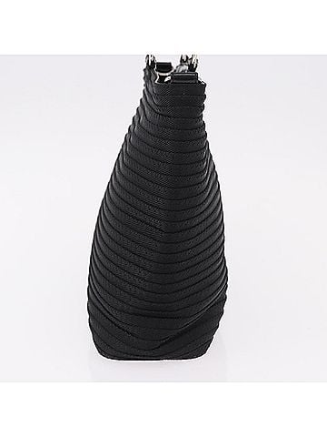 Gucci Vintage Bamboo Handle Canvas Black Canvas Tote Bag Bag (view 2)