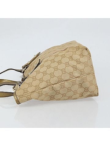 Gucci Jolicoeur Gg Canvas Beige Canvas Tote Bag Bag (view 2)