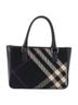 Burberry 100% Wool Solid Black Nova Check Wool Black Wool Handbag One size - photo 1