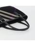Burberry 100% Wool Solid Black Nova Check Wool Black Wool Handbag One size - photo 6