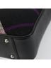 Burberry 100% Wool Solid Black Nova Check Wool Black Wool Handbag One size - photo 9