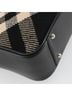Burberry 100% Wool Solid Black Nova Check Wool Black Wool Handbag One size - photo 10