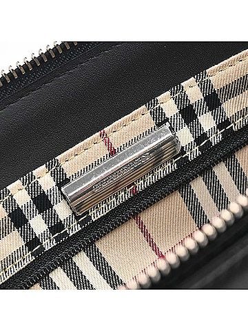 Burberry Handbag Leather Black Leather Handbag (view 2)
