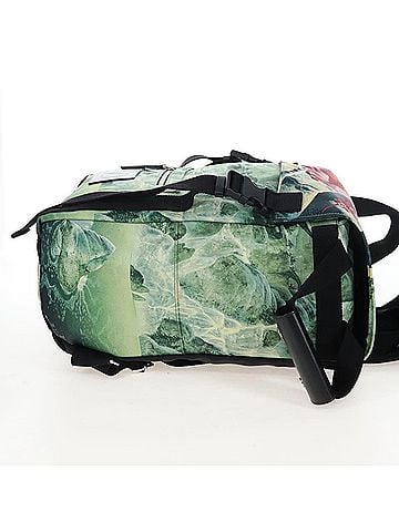 Valentino Garavani X Roger Dean Dragon Printed Nylon Green Nylon Backpack Bag (view 2)