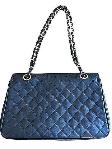 Lisette Black Nappa Leather Shoulder Bag (view 2)