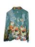 Michael Leu Floral Multi Color Button-Down Shirt Size M - photo 2