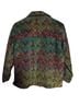 Michelle 100% Cotton Aztec Or Tribal Print Multi Color Jacket Size 2 - photo 2