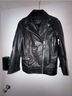 Zara Black Leather Moto Jacket Leather Jacket - photo 4