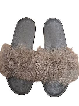 Ugg Fur Royale Slides Sandals (view 1)