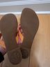 Tory Burch 100% Leather Orange Sandals Size 7 - photo 6