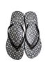 Tory Burch Graphic Black White Flip Flops Size 8 - photo 2