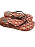 Tory Burch 100% Rubber Polka Dots Red White Sandals Size 11 - photo 1