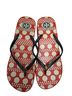 Tory Burch 100% Rubber Polka Dots Red White Sandals Size 11 - photo 2