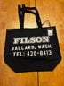 Filson 100% Cotton Black Tote One size - photo 3