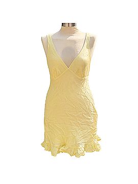 Victoria's Secret Summer Fling Butter Yellow Casual Dress (view 1)