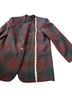 Sag Harbor Plaid Red Green Blazer Size 16 - photo 6