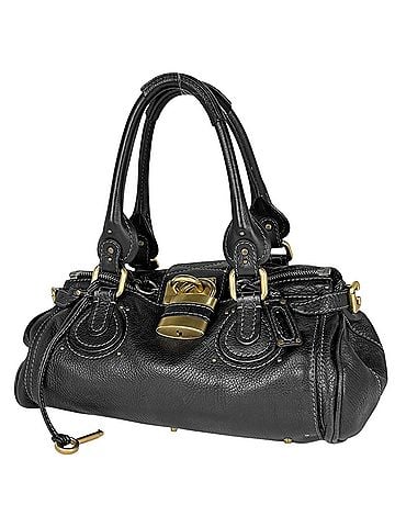 Chloé Chloé Chloe Paddington Leather Handbag, Black, for Women (view 1)