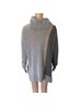 Max Studio 100% Cashmere Color Block Gray Tan Cashmere Pullover Sweater Size S - photo 9