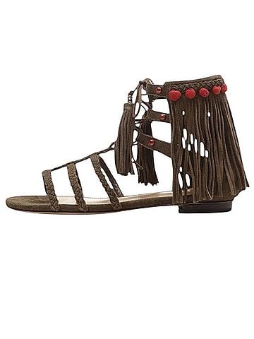 Schutz fringe Gladiator Sandal Sandals (view 1)