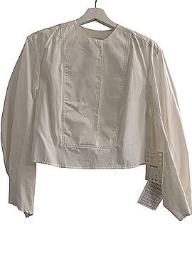 Khaite Long Sleeve Blouse (view 1)